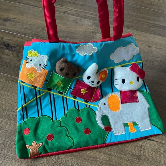 HELLO KITTY-NWOT 3D Character Multi-Material Tote - Picture 13 of 16